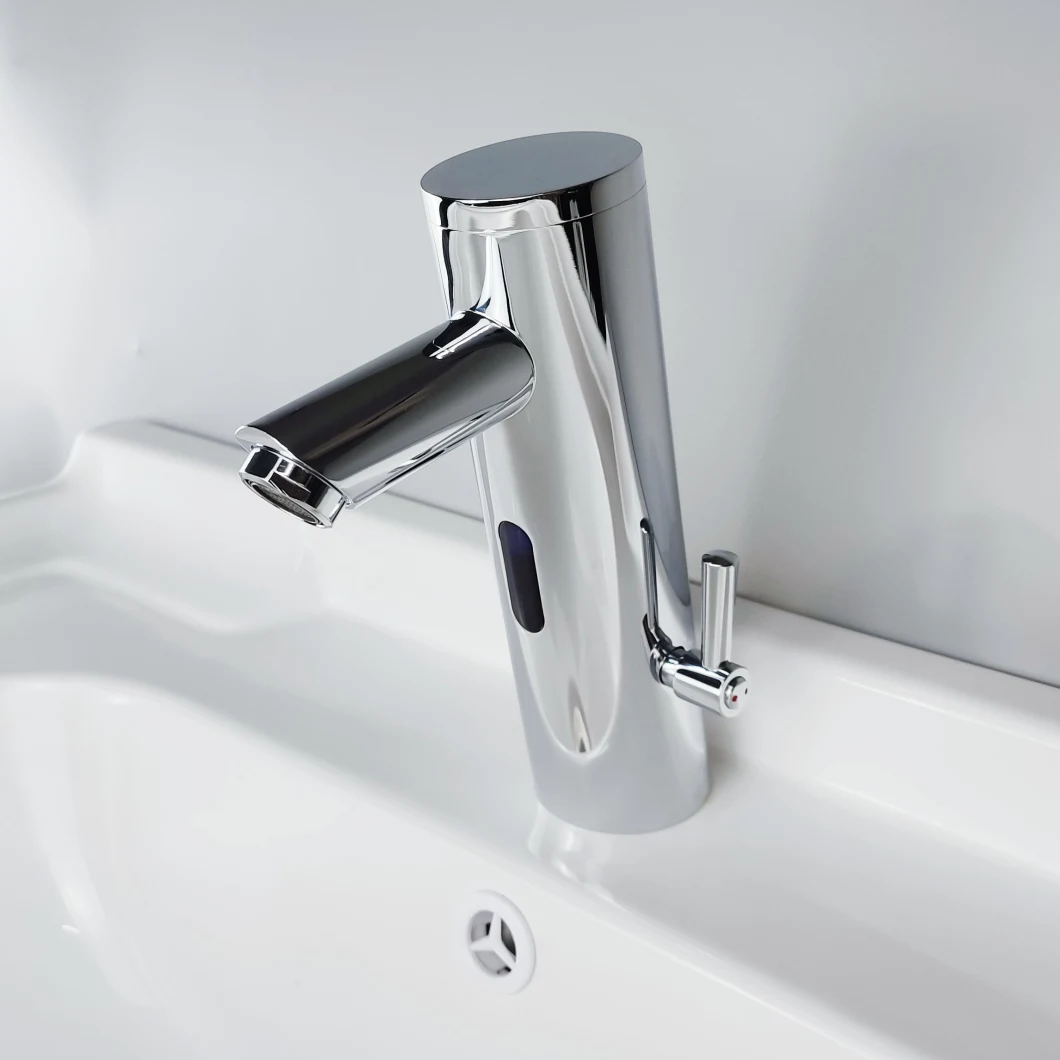 New Energy Sensor Faucet Automatic Tap No External Power Supply Induction Bathroom Mixer
